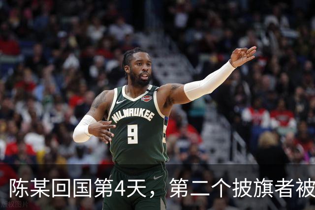 陈某回国第4天，第二个披旗者被揪了出来，现形后想销号跑路